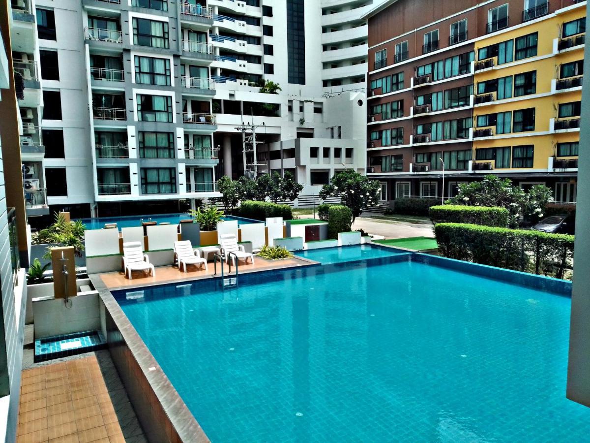 Neo Condo อพาร์ตเมนต์สองห้องนอน Pattaya Exteriör bild