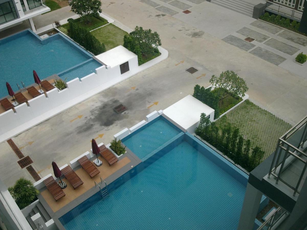 Neo Condo อพาร์ตเมนต์สองห้องนอน Pattaya Exteriör bild