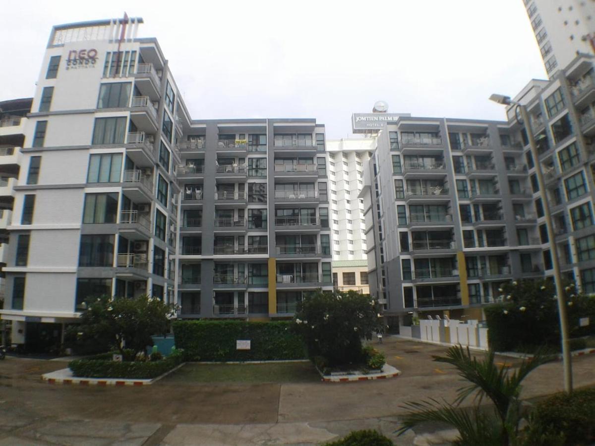 Neo Condo อพาร์ตเมนต์สองห้องนอน Pattaya Exteriör bild